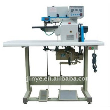 YT-923-2 glue on the electronic semi-automatic folding machine